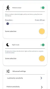 AwoX HomeControl screenshot