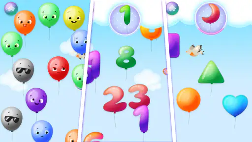 Baby Balloons pop 2