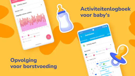 Baby tracker. Borstvoeding app 2