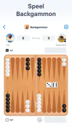 Backgammon - Bordspel 1