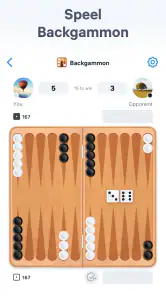 Backgammon - Bordspel screenshot