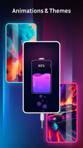 Batterij opladen Animatie-app screenshot