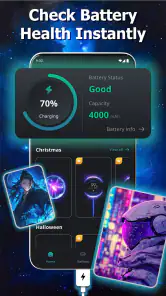 Battery Charging Effect Screen screenshot
