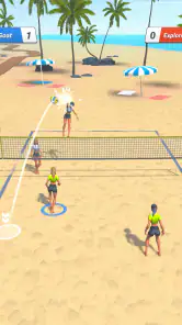 Beach Volley Clash screenshot
