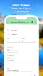 BedBooking: boekingskalender 2