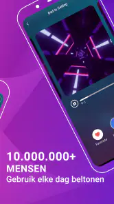 Beltonen muziek telefoon screenshot