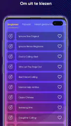 Beltonen muziek voor Android 3