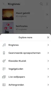 Beltonen voor Android™ screenshot