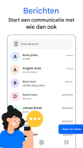 Berichten screenshot
