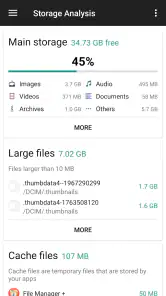 Bestandsbeheer screenshot