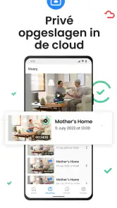 Beveiligingscamera Visory screenshot