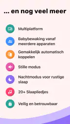 Bibino: Babyfoon Nanny Cam 8