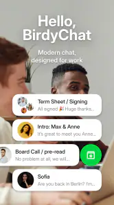 BirdyChat for Work screenshot