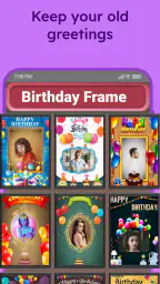 Birthday Photo Frame Maker 6