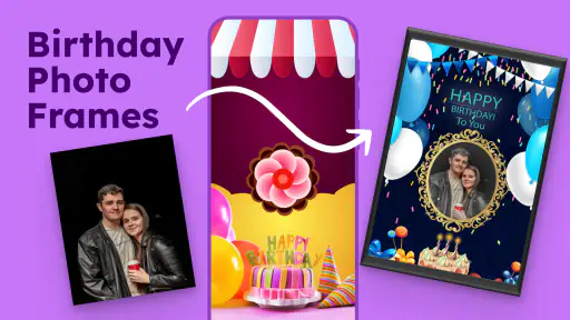 Birthday Photo Frame Maker 7