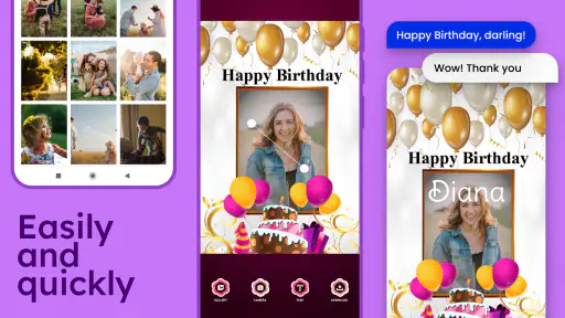 Birthday Photo Frame Maker 8