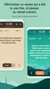 BitBible écran verrouilléAlarm screenshot