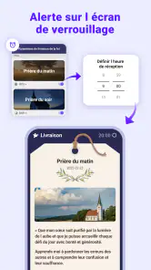 BitBible écran verrouilléAlarm screenshot