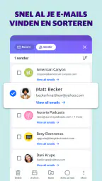 Blijf op orde met Yahoo Mail 3
