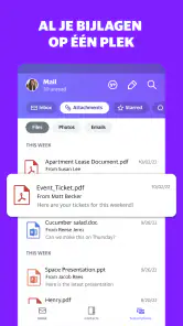 Blijf op orde met Yahoo Mail screenshot