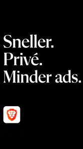 Brave privé-webbrowser screenshot