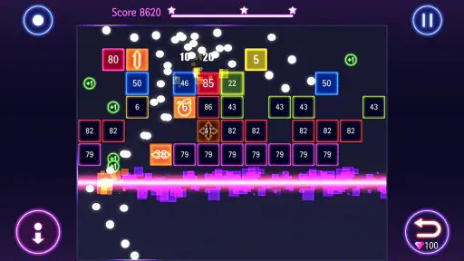 Bricks Breaker Hit - Glow Ball 3