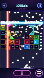 Bricks Breaker Hit - Glow Ball 4