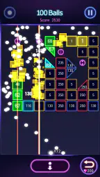 Bricks Breaker Hit - Glow Ball 5