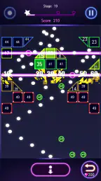 Bricks Breaker Hit - Glow Ball 7