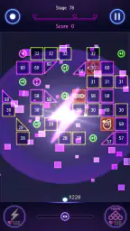 Bricks Breaker Hit - Glow Ball 8