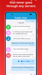 Bridgefy - Offline Messages screenshot