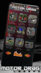 Bussid Motor Drag Legend screenshot
