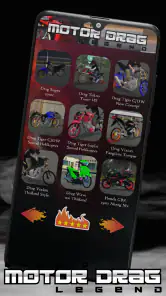 Bussid Motor Drag Legend screenshot