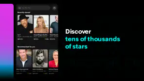 Cameo - Personal celeb videos screenshot