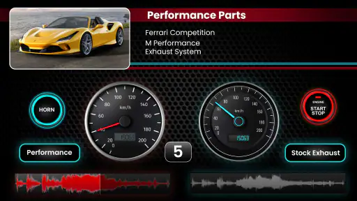 Car Engine Sounds - Gas Pedal 2