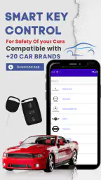 Car Key Smart Car Remote Lock 4