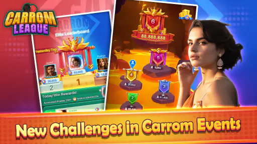 Carrom League: Friends Online 2