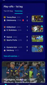 UEFA Champions League Official screenshot