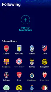 UEFA Champions League Official screenshot
