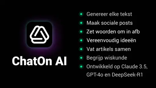 ChatOn: AI-chatbot Nederlands 1