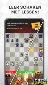 Chess Universe: Speel & Leer screenshot