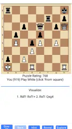 Chessvis - Puzzles, Visualize 2