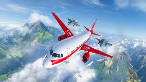City Airplane Flight Games 3D 1