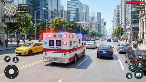 City Ambulance Rescue Sim Game 5