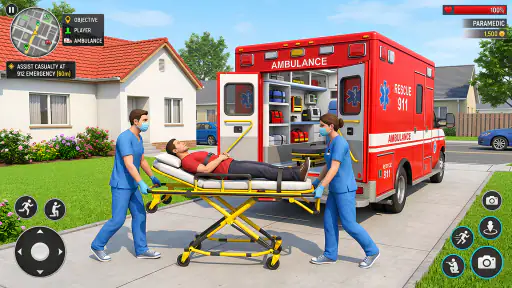 City Ambulance Rescue Sim Game 8