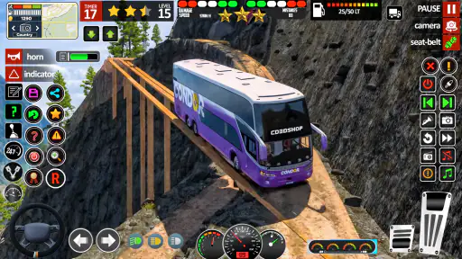 City Bus Games Coach Bus 3D 6