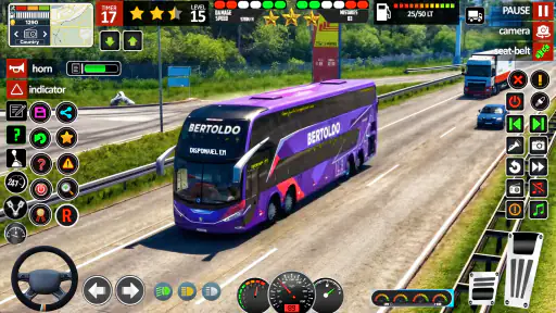 City Bus Games Coach Bus 3D 7