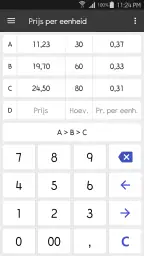 ClevCalc - Rekenmachine 7