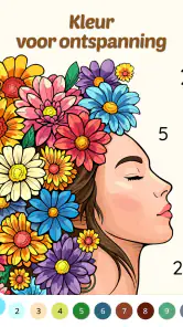 Color Aura: Paint by number screenshot