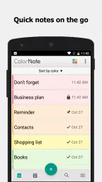 ColorNote notities notitieblok 1